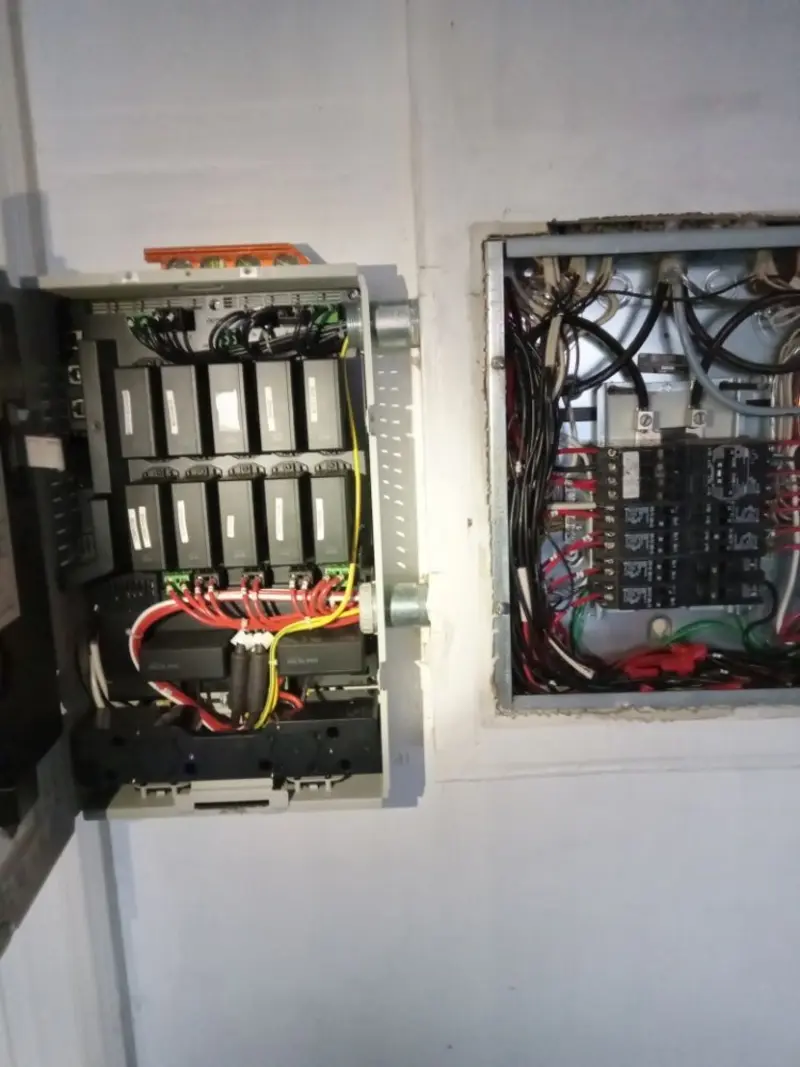 Electrical panel upgrade completed for Indoor Lighting Installation in Mableton
